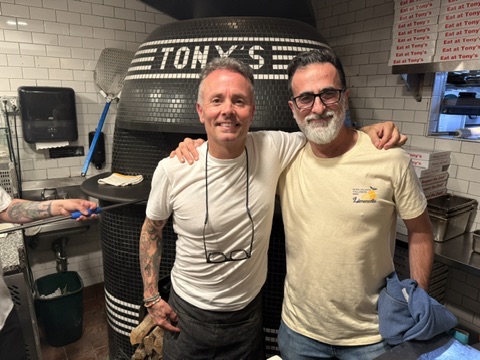 Tony and me